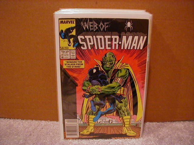 WEB OF SPIDER-MAN #25 VF