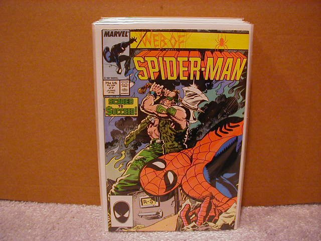 WEB OF SPIDER-MAN #27 VF+