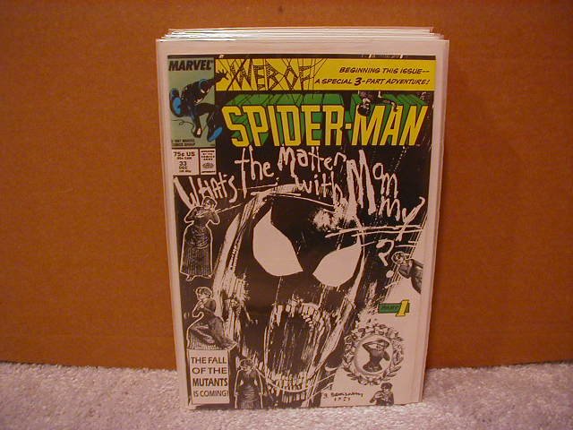 WEB OF SPIDER-MAN #33 VF/NM