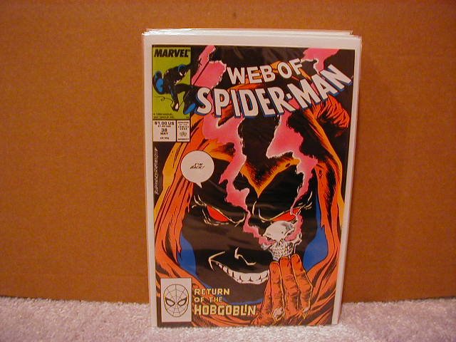 WEB OF SPIDER-MAN #38 VF/NM *HOBGOBLIN*