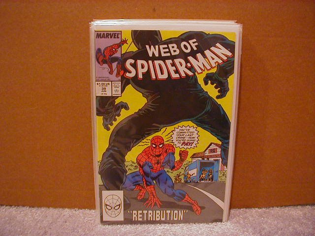 WEB OF SPIDER-MAN #39 VF/NM