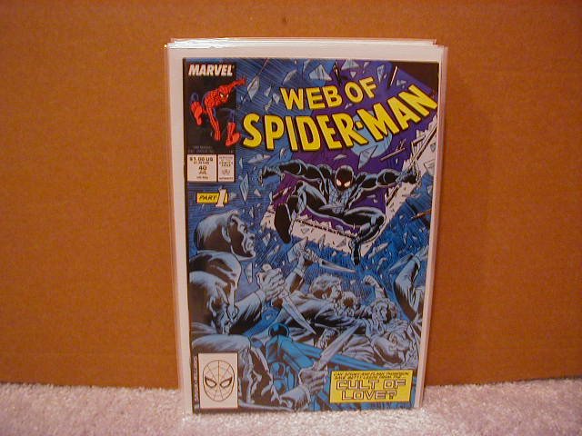 WEB OF SPIDER-MAN #40 VF+