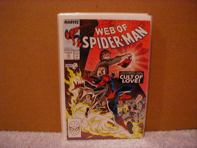 WEB OF SPIDER-MAN #41 F/VF