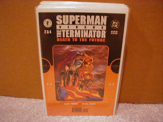 SUPERMAN VERSUS THE TERMINATOR âDEATH TO THE FUTUREâ #2 VF/NM