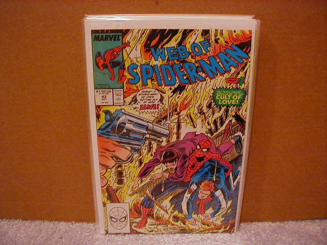 WEB OF SPIDER-MAN #43 VF/NM