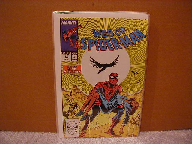 WEB OF SPIDER-MAN #45 VF/NM