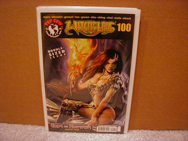 WITCHBLADE #100 VF/NM âMICHAEL TURNER COVERâ DOUBLE SIZE ISSUE