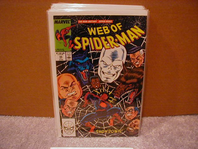 WEB OF SPIDER-MAN #55 VF/NM