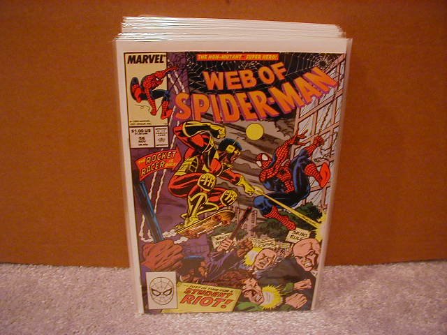 WEB OF SPIDER-MAN #56 VF/NM