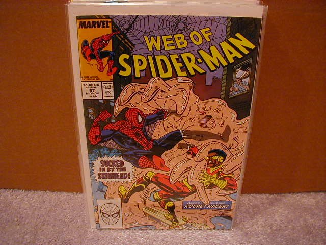 WEB OF SPIDER-MAN #57 VF/NM