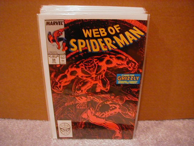 WEB OF SPIDER-MAN #58 VF