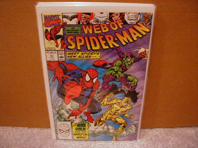 WEB OF SPIDER-MAN #66 VF