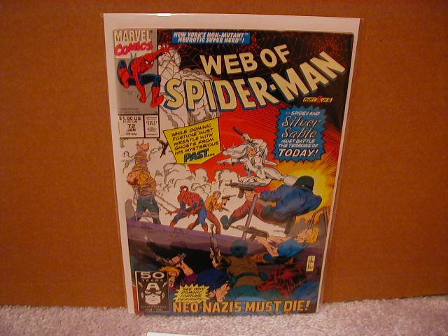 WEB OF SPIDER-MAN #72 VF/NM