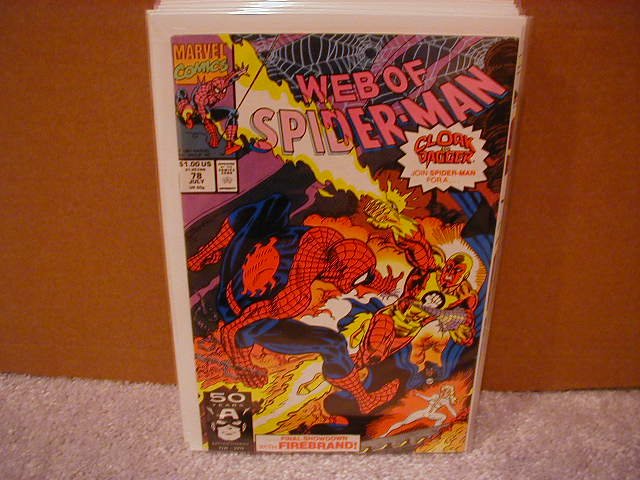 WEB OF SPIDER-MAN #78 VF/NM