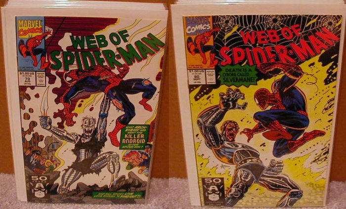 WEB OF SPIDER-MAN #79-80