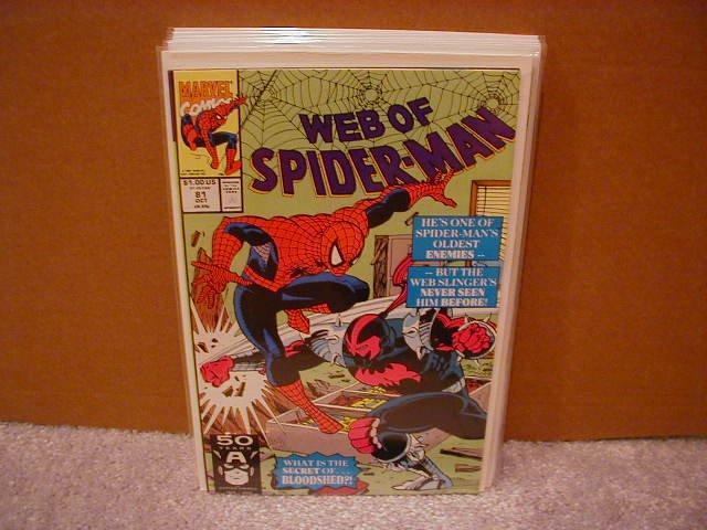 WEB OF SPIDER-MAN #81 VF/NM