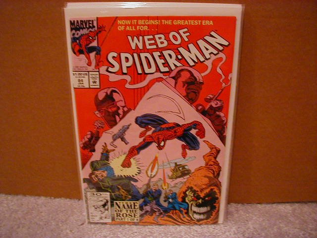 WEB OF SPIDER-MAN #84 VF/NM