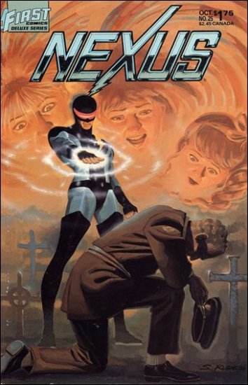 NEXUS #25 VF/NM FIRST COMICS SERIES
