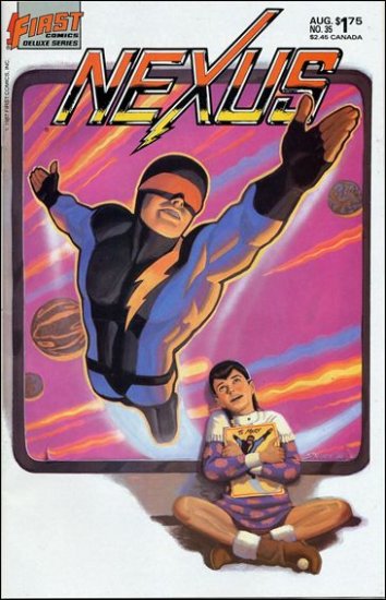 NEXUS #35 VF/NM FIRST COMICS SERIES