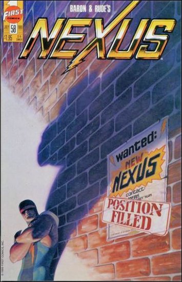 NEXUS #58 VF/NM FIRST COMICS SERIES