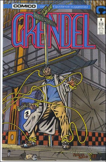 GRENDEL #9 COMICO SERIES