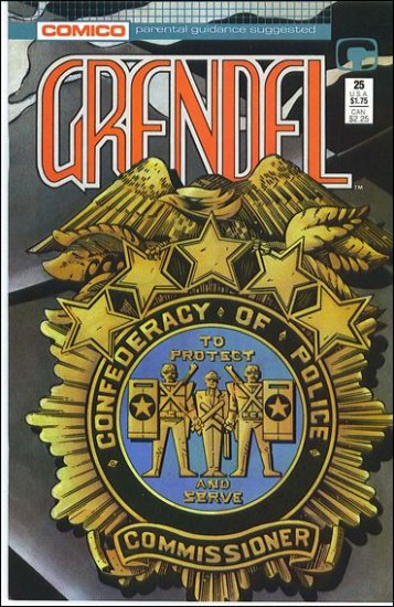 GRENDEL #25 COMICO SERIES