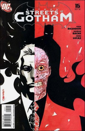BATMAN STREETS OF GOTHAM #15 VF/NM (2010)