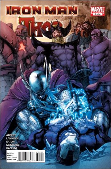 IRON MAN THOR #3 NM (2011)