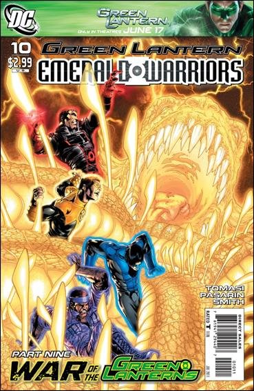 GREEN LANTERN : EMERALD WARRIORS #10 NM(2011)