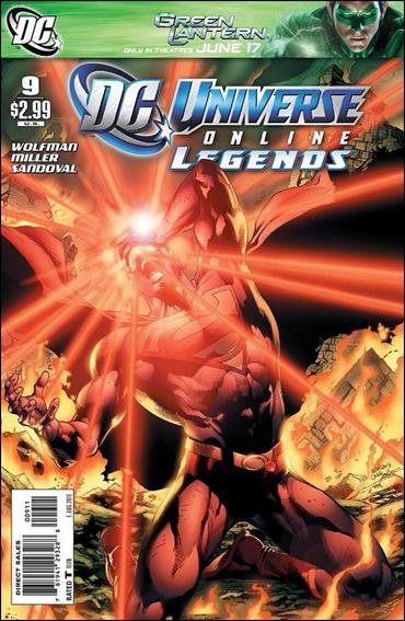 DC UNIVERSE ONLINE LEGENDS #9 NM (2011)