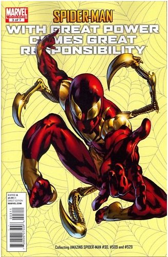 SPIDER-MAN WITH GREAT POWER COMES GREAT RESPONSIBILITY #3 NM (2011)