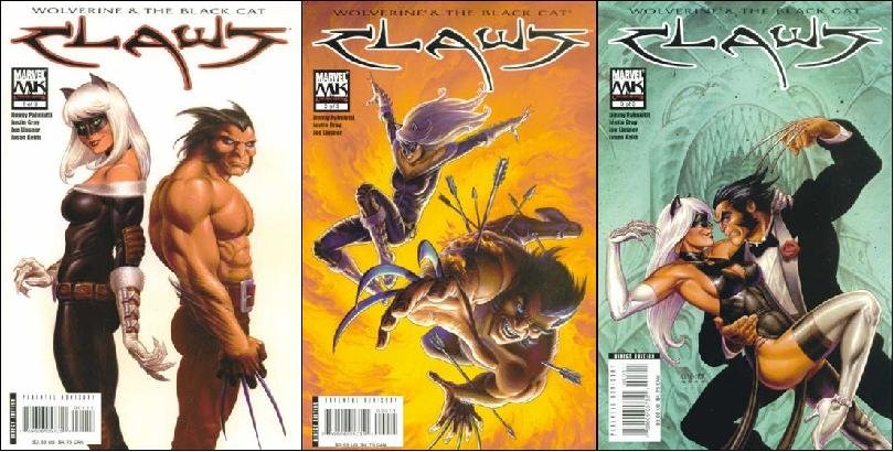 CLAWS #1-3 NM (2006) WOLVERINE & THE BLACK CAT *COMPLETE SET OF 3 ISSUES*