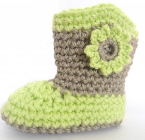 Baby Boy Crochet Boots