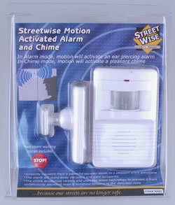 Streetwise Motion Activated Alarm and Chime MAAC