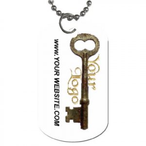 Custom Dog Tag ( Two Side ) Customize Promotional Item Personalize It