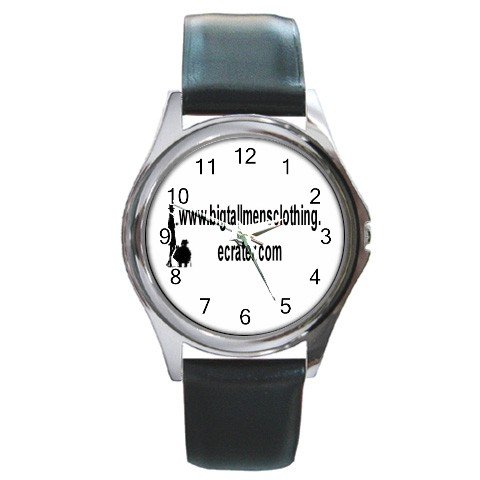 Custom Round Metal Watch Customize Promotional Item Personalize It