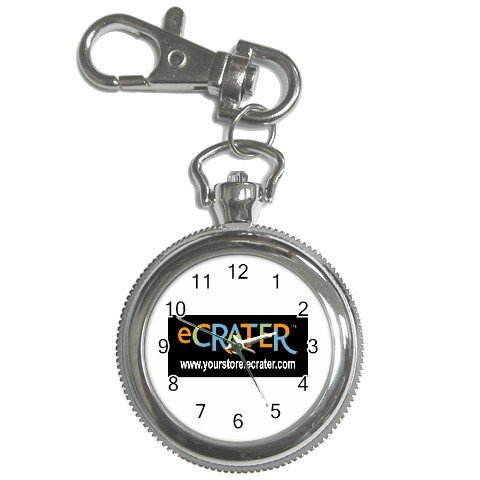 Custom Round Key Chain Watch Customize Promotional Item Personalize It