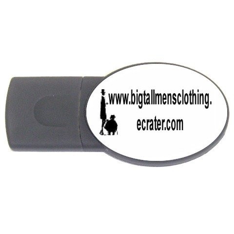 Custom USB Flash Drive Oval 2 GB Customize Promotional Item Personalize It