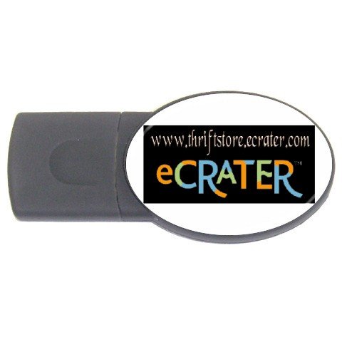 Custom USB Flash Drive Oval 512 MB Customize Promotional Item Personalize It