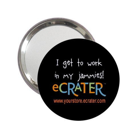 1 Custom 2.25" Handbag Mirror Customize Promotional Item Personalize It