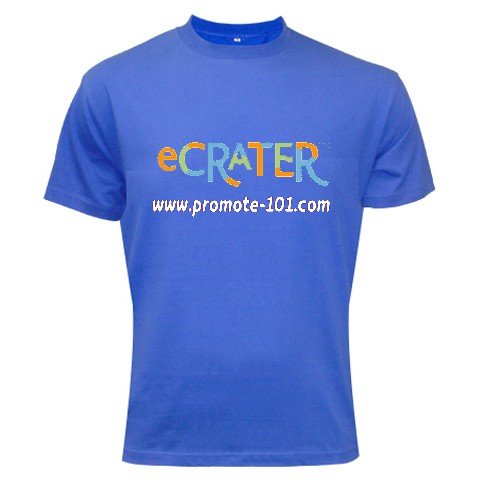 Logo T-Shirt Blue EX-LARGE Customize Promotional Item Personalize It