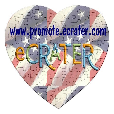 Logo Jigsaw Puzzle HEART Customize Promotional Item Personalize It