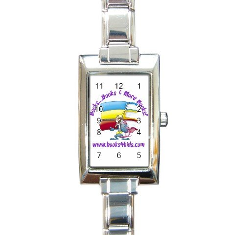 Custom Rectangular Italian Charm Watch Customize Promotional Item Personalize It