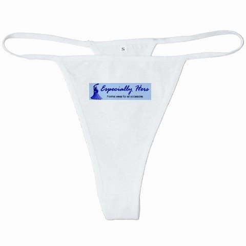 2 Custom Classic Thong LARGE Customize Promotional Item Personalize