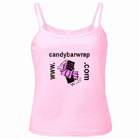 Spaghetti Tank Top PINK Ladies Large Customize Promotional Item Personalize It