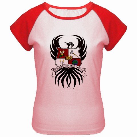 Custom Women's Cap Sleeve T-Shirt Pink Red Exlarge XL Customized Promotional Personalize It