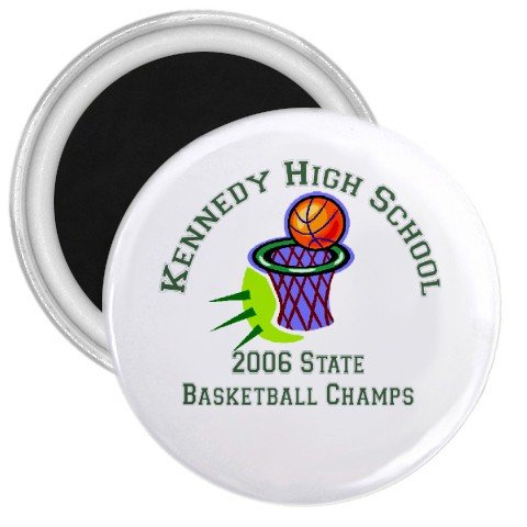 Customized 3" Magnets 10 pack Personalize Sports Team School Business Family Reunions