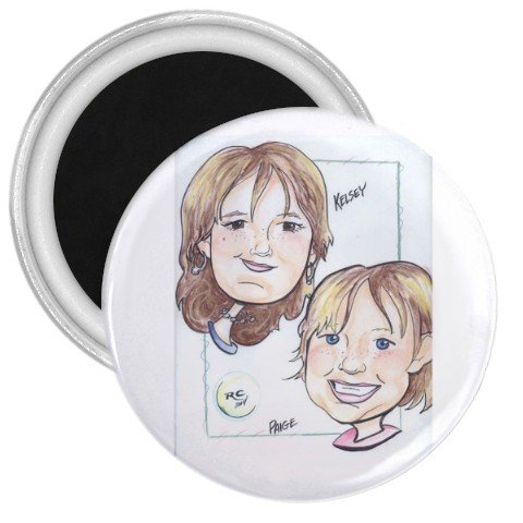 Customized 3" Magnets 100 pack Personalize Sports Team School Business Fund Raisers