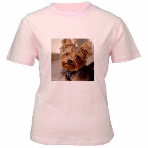 Custom Pink Women's T-Shirt Large Customized Promotional Personalize It Logo Item