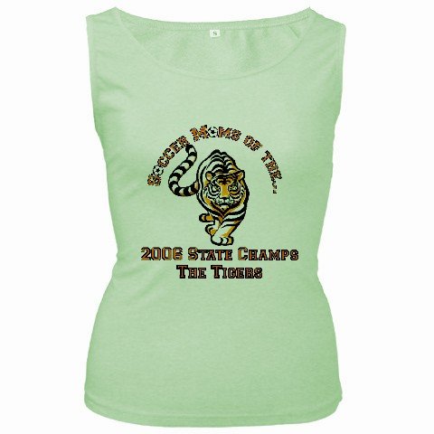 Green Customize Tank Top Women